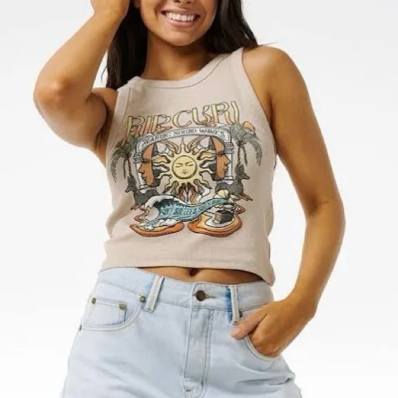Ripcurl Graphic Tank Top ππ - Picture 2 of 2